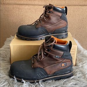 TIMBERLAND PRO STEEL TOE WATERPROOF WORK BOOT